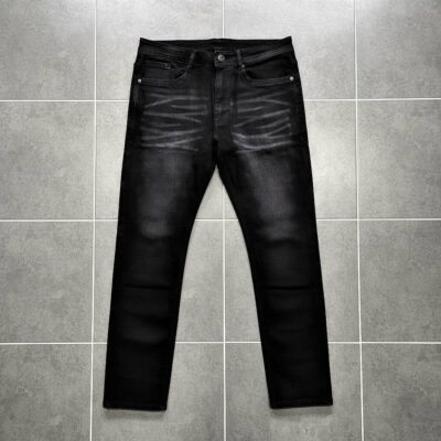 Standard Washed Denim Pant For Men