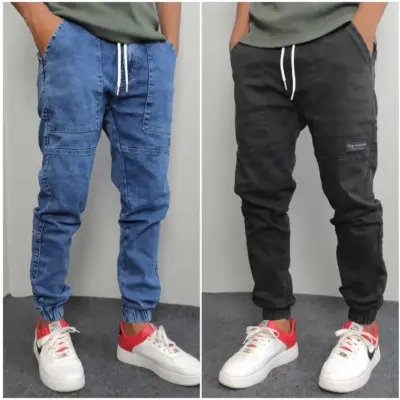 Denim Joggars
