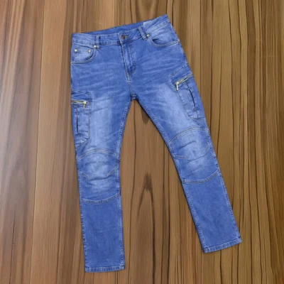 Stylish & Premium 6 Pocket Denim Cargo Pant