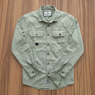 Unique Kaizer Cotton Double Pocket Shirt