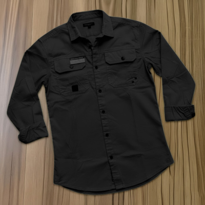 Unique Kaizer Cotton Double Pocket Shirt