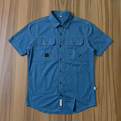 Kaizer Cotton Double Pocket Half Sleeve Shirt