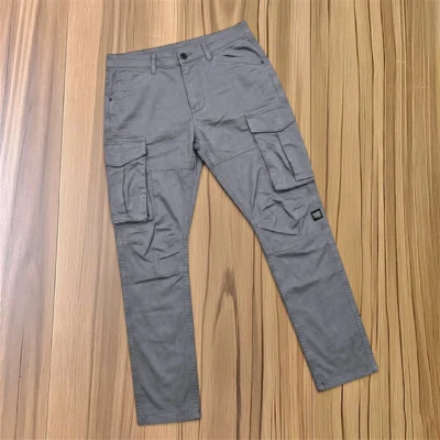Stylish Kaizer Cotton Fabric 6 Pocket Cargo Pant (Light Grey)