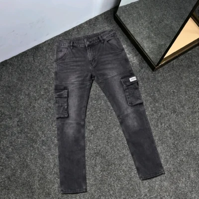 Stylish & Premium 6 Pocket Denim Cargo Pant