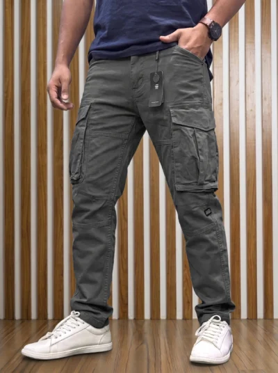 Kaizer Cotton Fabric 6 Pocket Cargo Pant