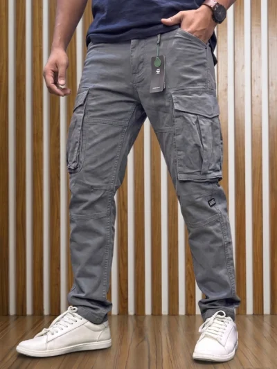 Kaizer Cotton Fabric 6 Pocket Cargo Pant