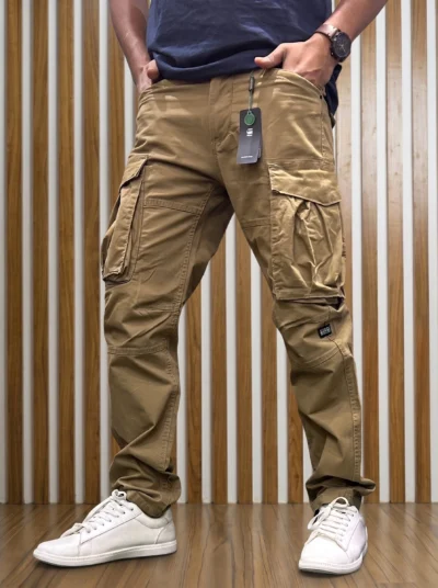 Kaizer Cotton Fabric 6 Pocket Cargo Pant