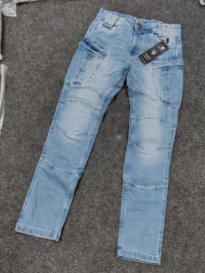 Stylish & Premium 6 Pocket Denim Cargo Pant