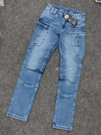 Stylish & Premium 6 Pocket Denim Cargo Pant