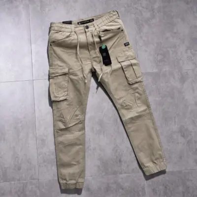 Fashionable Kaizer Cotton 6 Pocket Cargo Joggers
