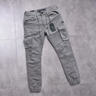 Fashionable Kaizer Cotton 6 Pocket Cargo Joggers