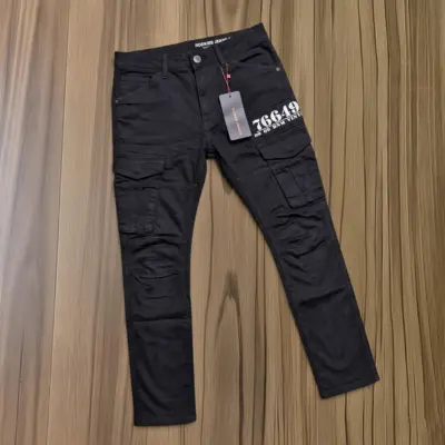 Stylish Kaizer Cotton Fabric 6 Pocket Cargo Pant